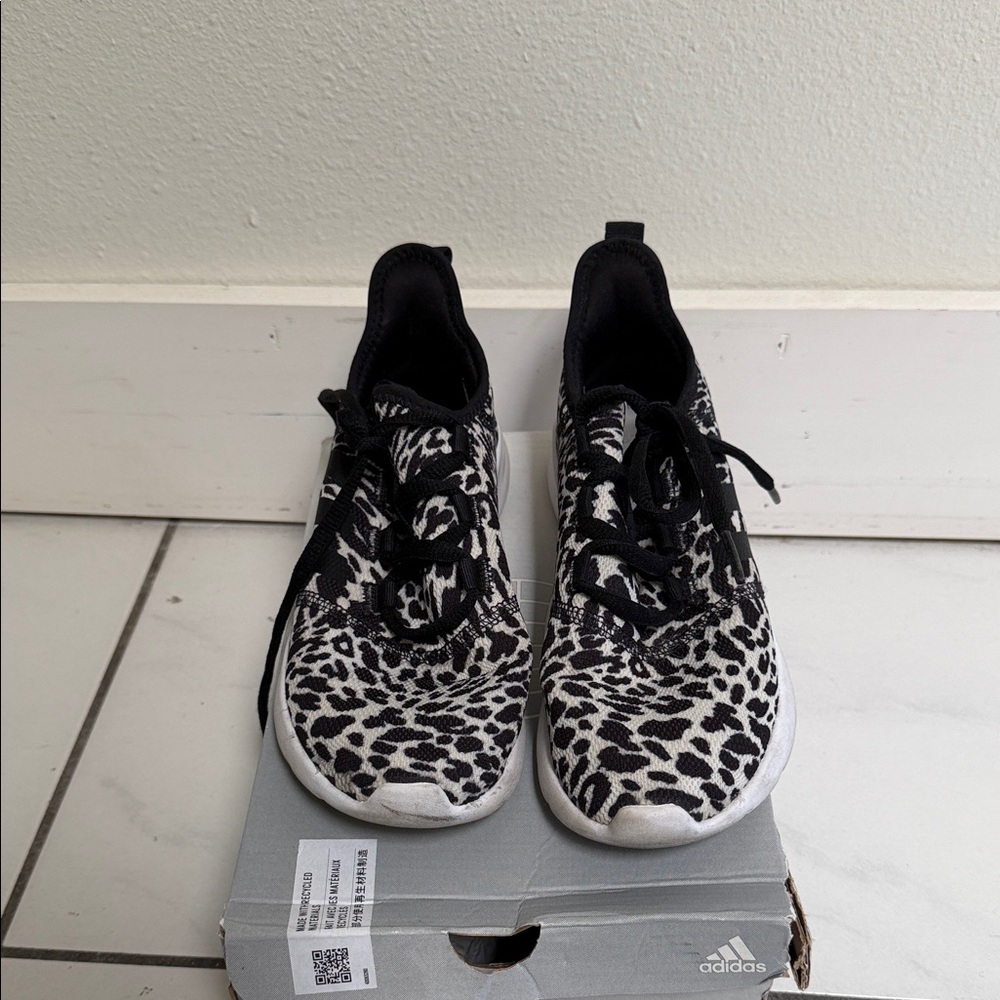 Adidas Women's Leopard Print Sneakers